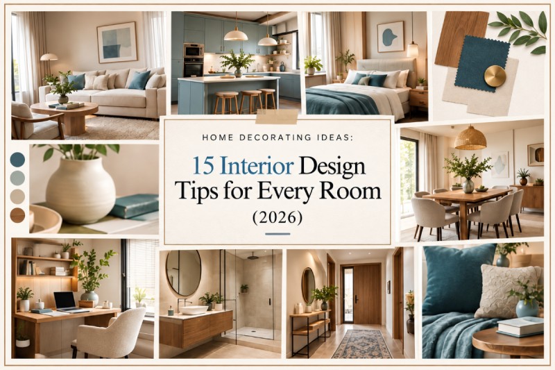 Home Decorating Ideas: 15 Interior Design Tips for Every Room (2026)